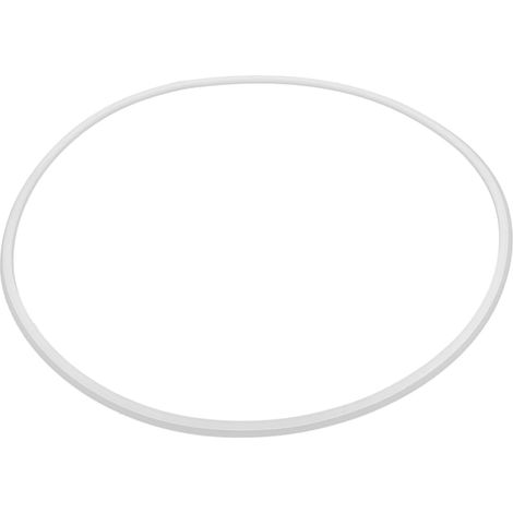 Anneau Protège en Blanc Caoutchouc de Protection Antidérapant Efficacement, pour Pieds de Chaise et Tabouret de Bar Les Sols Sensibles (1/5)