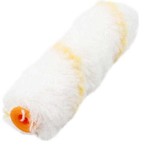 HOTECHE recambio minirollo 10cm 10ud bolsa , Set de 10 recambios de minirrollo de 10 cm Hoteche Rollo de 100 mm Rodillo recortado para un mejor acabado Ideal para uso e (1/2)