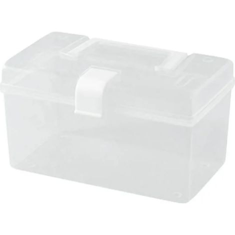 1 Boîte de rangement verrouillable empilable plastique sans BPA grand容量 pour médicaments et aliments (1/5)