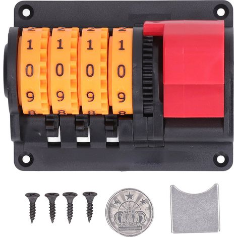 Wandmontierter Bierzähler, automatische Zählung, Flaschenöffner aus ABS für Bars, Geschenk für Papa (1/5)