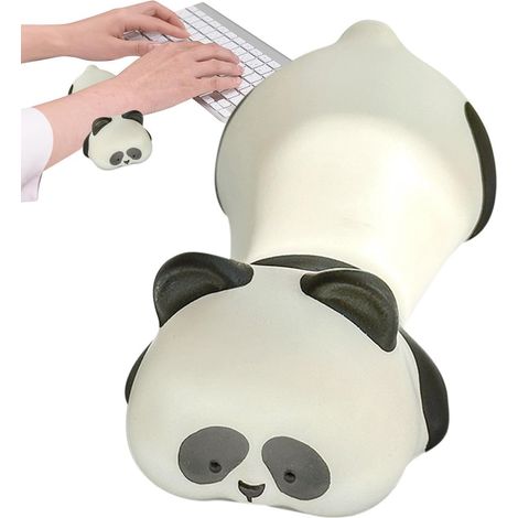 Repos Poignets Support Clavier Ergonomique en Forme d'Animal Coussin Rembourré en Mousse Portable pour Bureau Lit Gamer PC Ordinateur Portable (1/5)