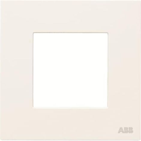 Zenit Plaque de Finition 2 modules Blanche 2CLA227100N1102 ABB N2271BL