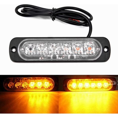 Feux latéraux de voiture 12 V/24 V, stroboscopiques clignotants (1/5)