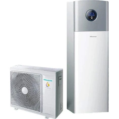 Pompe à chaleur Air / Eau connectée avec production ECS Hi-Therma Integra 12 kW monophasé - HISENSE