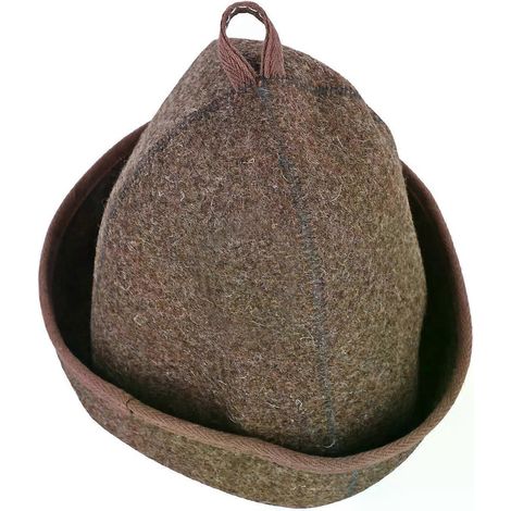 Bonnet de sauna respirant, bonnet de douche résistant à la chaleur, matériau de 3 mm d'épaisseur, léger, durable et résistant à la décoloration. (1/4)