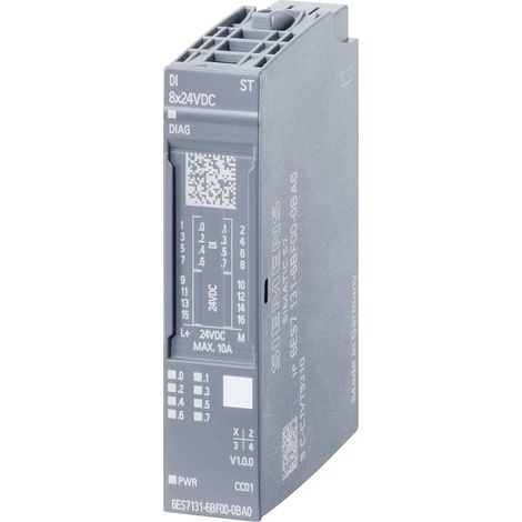 Adaptador Siemens 6ES7131-6BF00-0CA0 24V DC 77x65x23 mm
