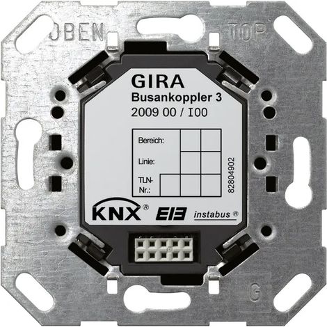 Gira Acoplador de bus 3 Sensor externo KNX Borne [200900], 2009 00