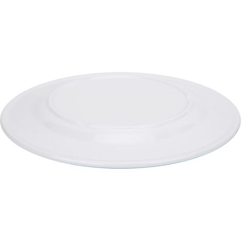 Assiette ronde de 22 cm de diamètre, idéale pour la maison, le restaurant, l'hôtel ou la cuisine. (1/5)