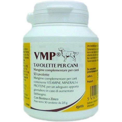 VMP Tavolette per cani da 50 compresse