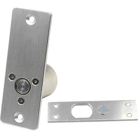 Verrou électrique à pêne dormant DC12V NC à sécurité intégrée, étanche, pour installation extérieure encastrée, à induction magnétique, cylindre électronique (1/5)