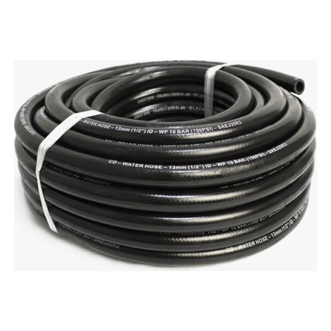 Tuyau Noir RS PRO, diamètre interne: 13mm, longueur 20m, pour Automobile, tuyau de chauffage, eau chaude ( Prix pour 1 )