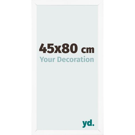 yd. - Cadre photo 45x80 - Blanc Mat - MDF - Bologna (1/5)