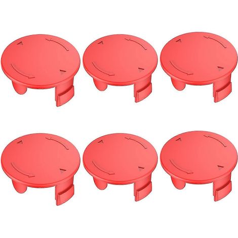 1600A00X61 / 1600A00DU0 / F016L72438 6 pièces Couvercle de bobine de rechange pour coupe-bordures Bosch ART 30-36 LI (1/5)