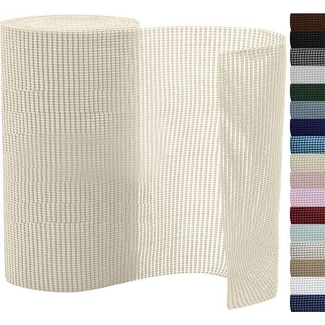 Alfombrilla protectora para cajones y estantes, adherencia óptima, fácil instalación sin adhesivo, 2 rollos, 30,5 cm x 152 cm, 4 capas (1/5)