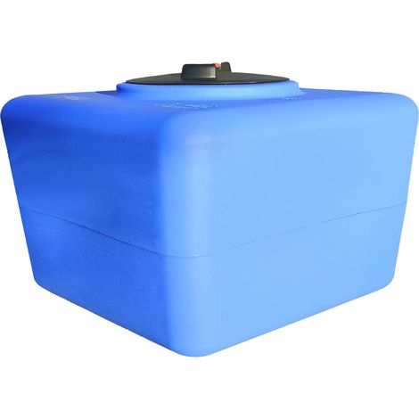 Kit pompa + press control + 200 L rettangolare Serbatoio Polietilene Acqua
