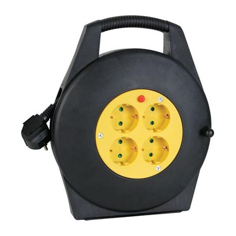 Enrouleur De Cable 10 M - 3g1 5 - 4 Prises