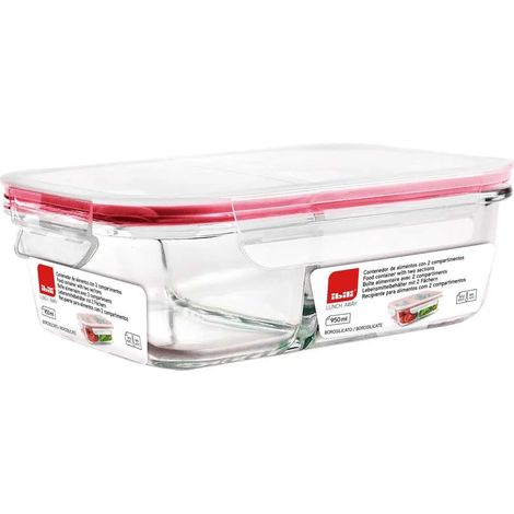 Accessorio cucina ibili dual compartment ermetico 950 ml