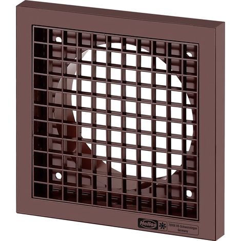 Helios G 100 B Griglia di ventilazione, marrone, 00782