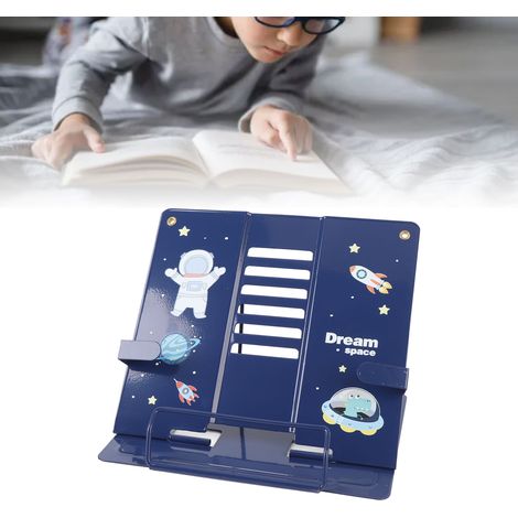 Porte-Livre Desk Ligne Stabil Écran d'Astronaut Bleu Modèle Métal Adaptable Tablettes Phones 210mm (1/5)