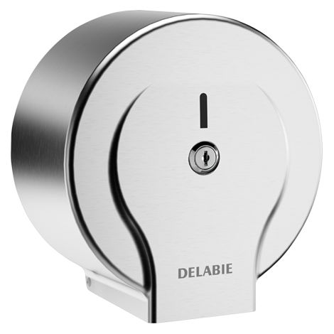 Delabie WC-Papierhalter f. Papierrolle 200m Edst. 1.4301 sat.