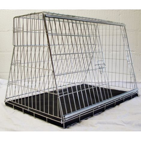 Pet World CDC32 Hatchback Car Dog Cage Crate Pet Travel Guard (81x50x52cm) (1/5)