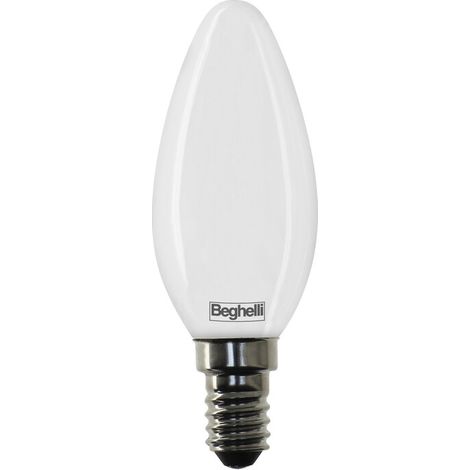 BEGHELLI LED TV OLIVA E14 5W 56532 CALDA 3000K Q.TA 10