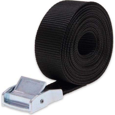 Cinghia di fissaggio per bagagli da 5 m per 25 mm / 350 kg