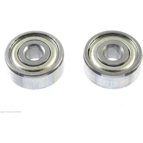 Revtec - Ball Bearing - Chrome Steel - ABEC 3 - Metal Shielded - 3X10X4 - MR103ZZ - 2 pcs
