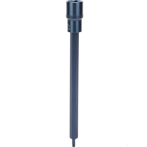Embout étoile S2 acier allié électrique clé à chocs rapide outil quincaillerie bleui blister 1/2x200XT20 (1/5)