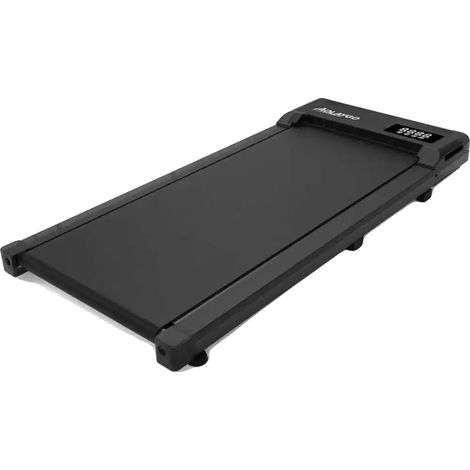 Tapis de course, moteur sans balais de 2,5 CV, vitesse réglable de 1 à 6 km/h, Noir (1/2)