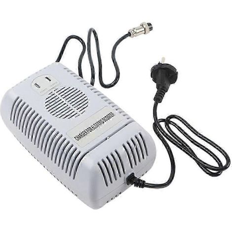 Chargeur de batterie au lithium 48 V pour scooter électrique, vélo ou trottinette (prise européenne). (1/5)