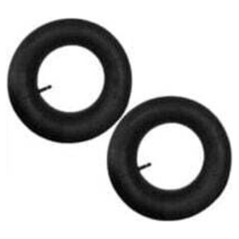 Chambre air 2 pièces 4.80/4.00-8 avec valve droite,pour brouette, poussette,diable,tondeuse gazon,souffleuse neige,gnrateur et plus,Tube de Remplacement, (1/4)