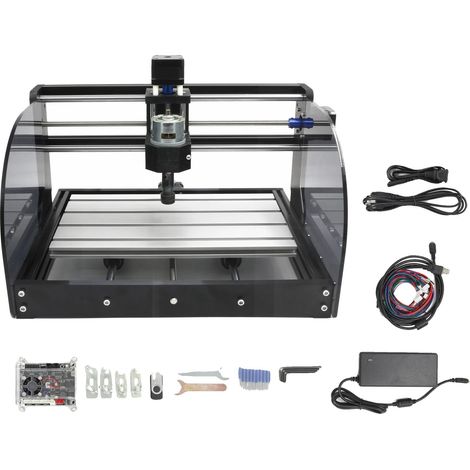 Machine de gravure laser CNC, contrôleur hors ligne, support 3 axes, 3018 max (1/2)