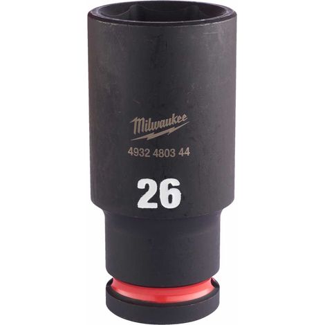 Schlagschrauber-Stecknuss Milwaukee 4932480344 Chrom-Molybdän 26mm (1/2)
