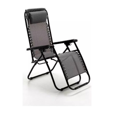 SDRAIO MULTIPOSIZIONE ANTRACITE 66X100X107 CM MOD. SPRING