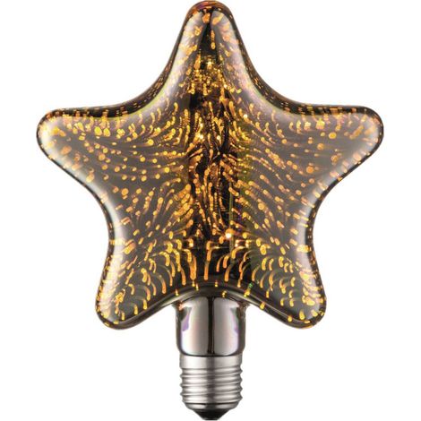 Lucande LED 'E27 4W LED-Lampe' in Grigio da Vetro