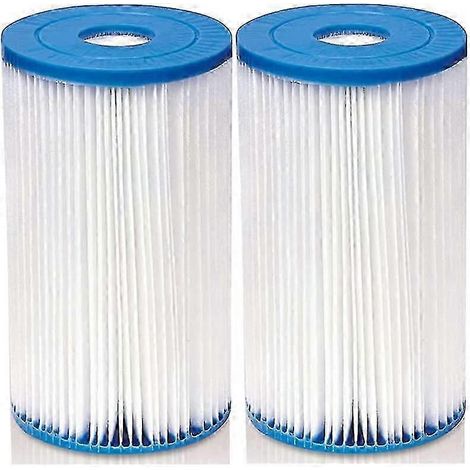 Poolfilter Typ A oder C, Summer Pool Waves Filterkartuschen Typ A, 2er-Pack (1/4)