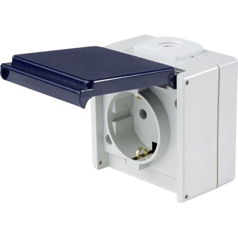 AS Schwabe 62460 Aufputz-Steckdose IP54