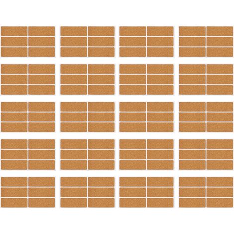 Beyamis 120 étiquettes adhésives en bois résistantes à la pluie et à l'huile, multifonctionnelles, pour contenants et bouteilles. (1/5)