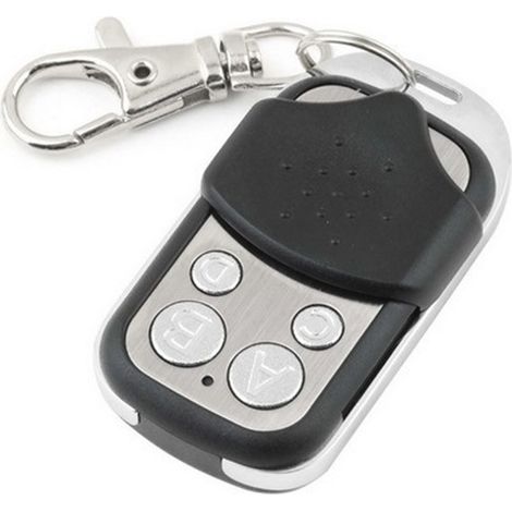 Télécommande RF 433 MHz, interrupteur universel sans fil à 4 touches en métal pour EV1527 (apprentissage) (1/5)