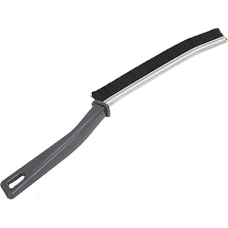 Ineasicer Brosse de nettoyage pour interstices, petites brosses à récurer pour le nettoyage, outils de nettoyage de rainures à main pour porte, fenêtre, rail de cuisine (1/5)