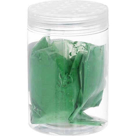 Poudre d'oxyde de fer pigment pour béton maille 300 3,5 oz (100 g) pigment pour joint à base d'oxyde de fer pour peinture de carrelage pastel béton ciment, vert cadmium (1/5)