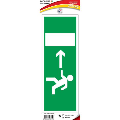 Panneau Sortie gauche - Vinyle adhésif 330x120mm - 4032498