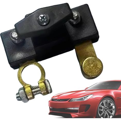 Bouton de déconnexion de batterie de voiture - Bouton de rechange pour déconnexion automobile - Robuste coupure d'alimentation de la batterie des véhicules, isolateur de coupure d (1/5)