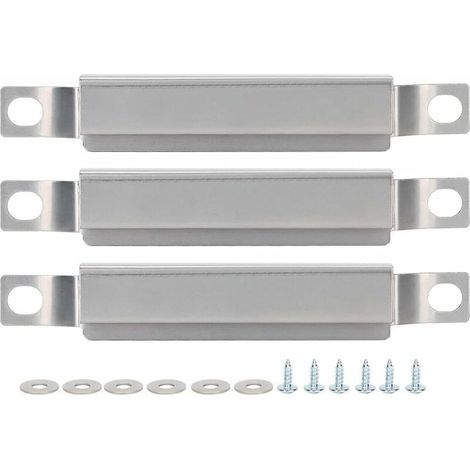 Lot de 3 tuyaux croisés pour gril à gaz de rechange en acier inoxydable pour Charbroil Power 463673517 (1/5)