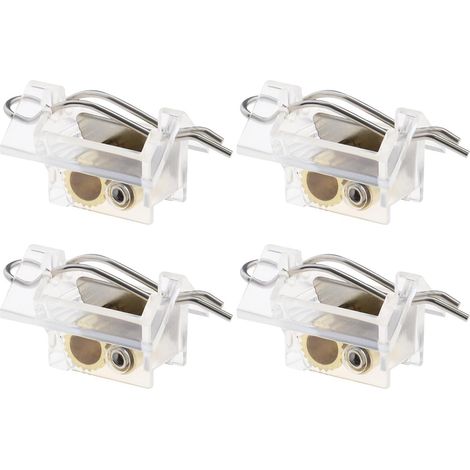 CCYKXA 4 Pack Corded Blinds - Help Mechanism - Window Blinds Replacement Parts - Interior Furniture Components - Decorative Accessories - Transparent (1/5)