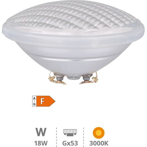 Bombilla de led piscina 18W G53 3000K GSC 000704745 (1/4)