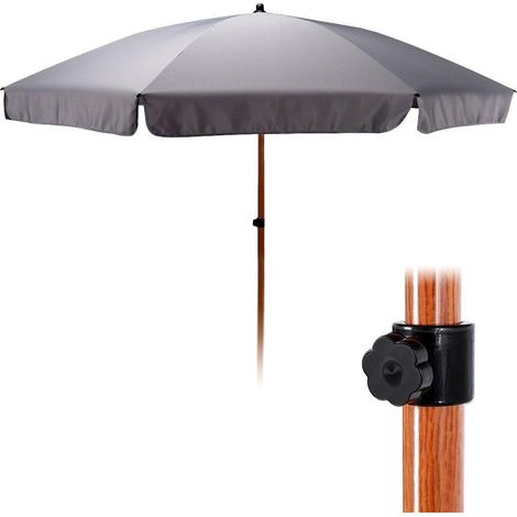 Parasol Ambiance Progarden Grigio 220 cm Diametro (1/3)