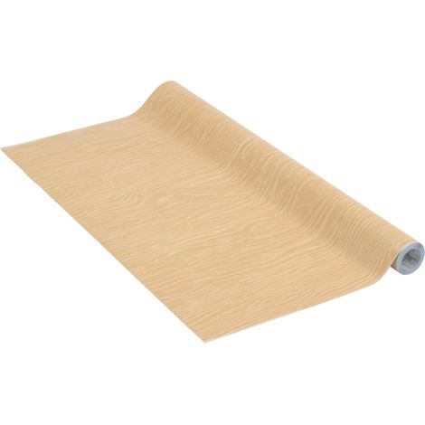 Venilia Pellicola Adesiva Perfect Fix, Effetto Legno Pino Naturale, 67,5cm x 2m, Spessore 150μ, Pellicola autoadesiva per mobili o cucina, carta da parati, PVC senza ftalati, Prodotto in UE (1/5)