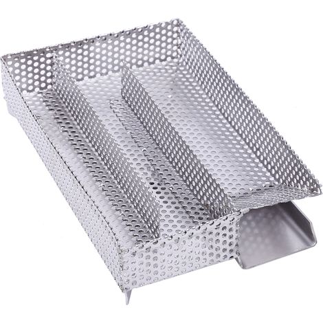 BBQ-Toro Kaltraucherzeuger für Sparbrand, Edelstahl Kaltrauchgenerator, 20 x 12,5 cm, Food Smoker